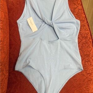 American Eagle Outfitters Sky Blue Bodysuit